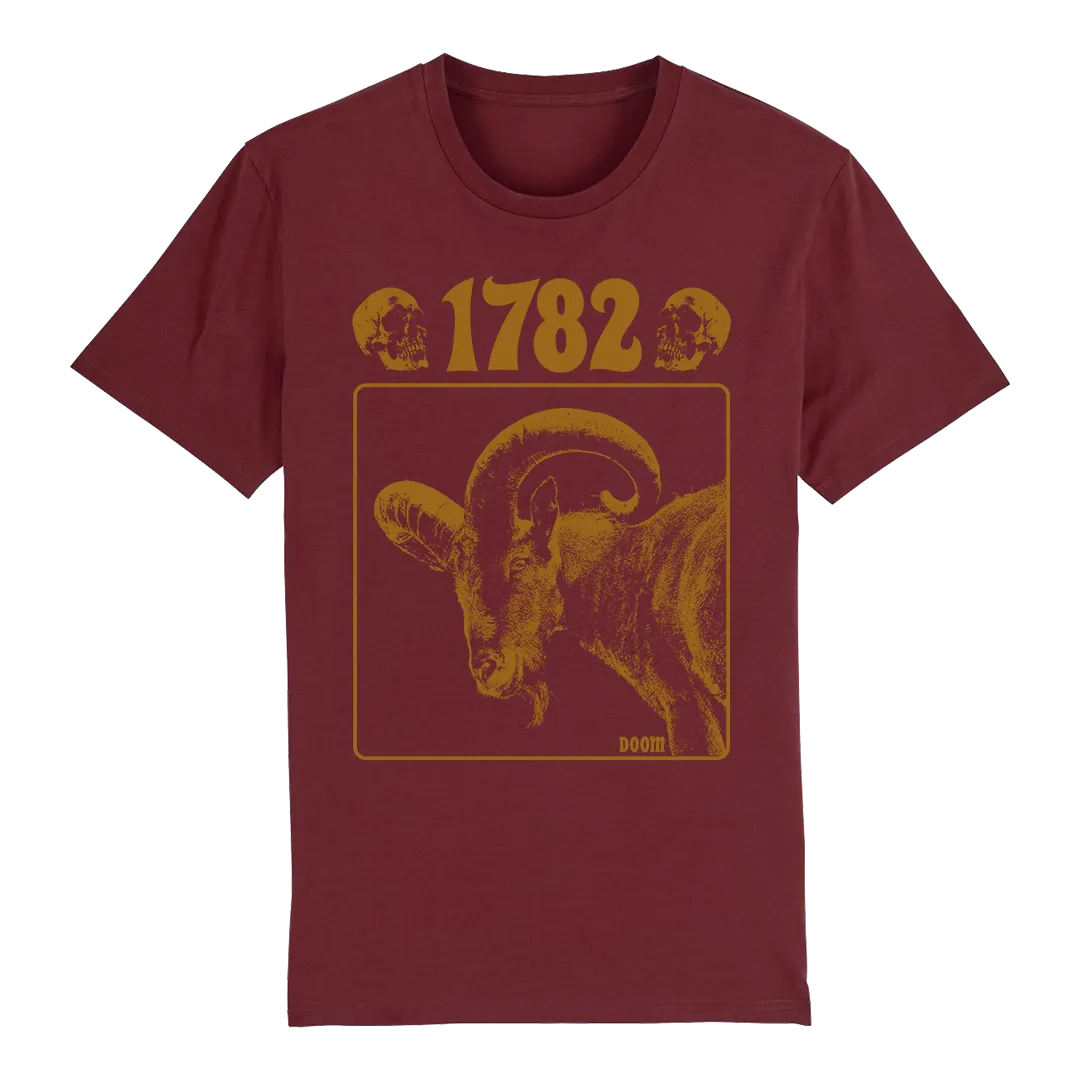 1782 - Doom Ram T-Shirt - Maroon