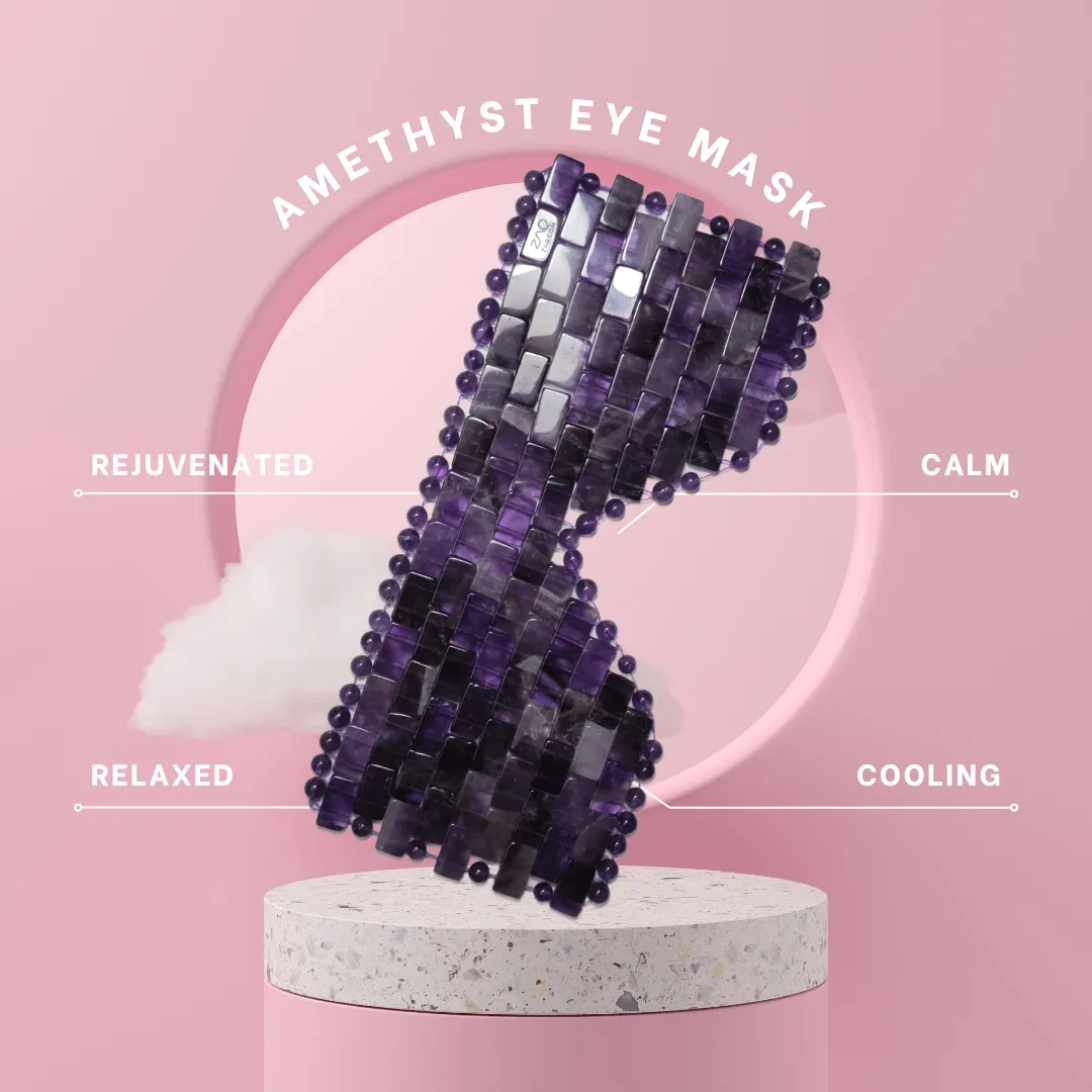 Amethyst EYE MASK- Handmade by ZAQ Skin & Body