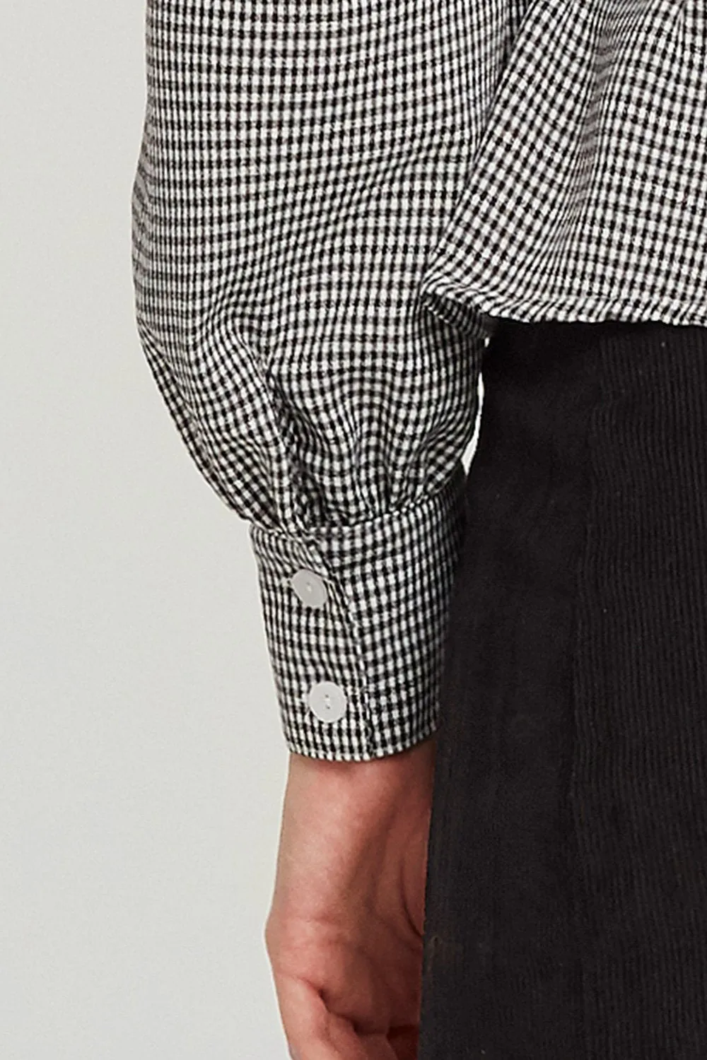 Ariel Houndstooth Top And Bustier Set