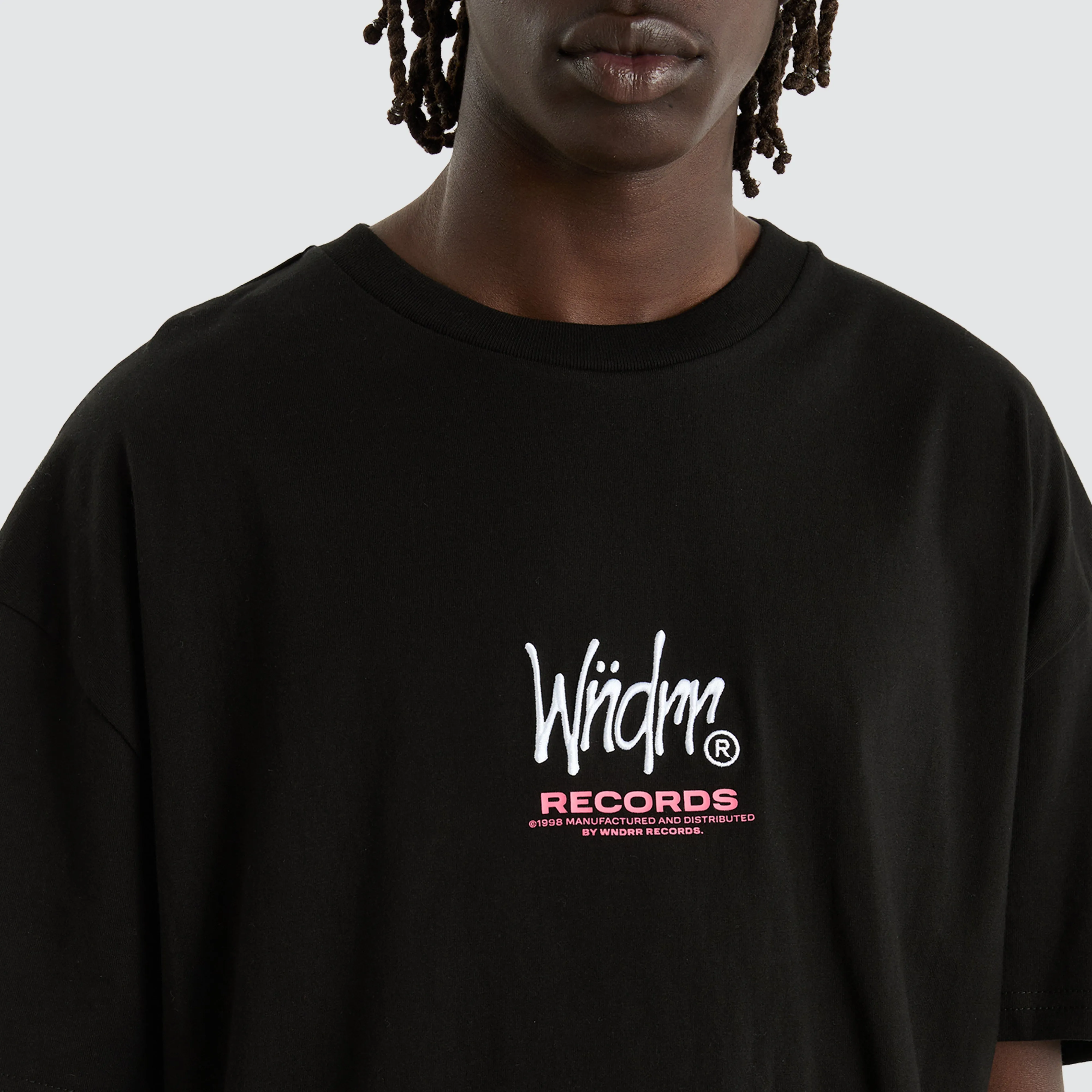 Atlantic Box Fit Tee Black
