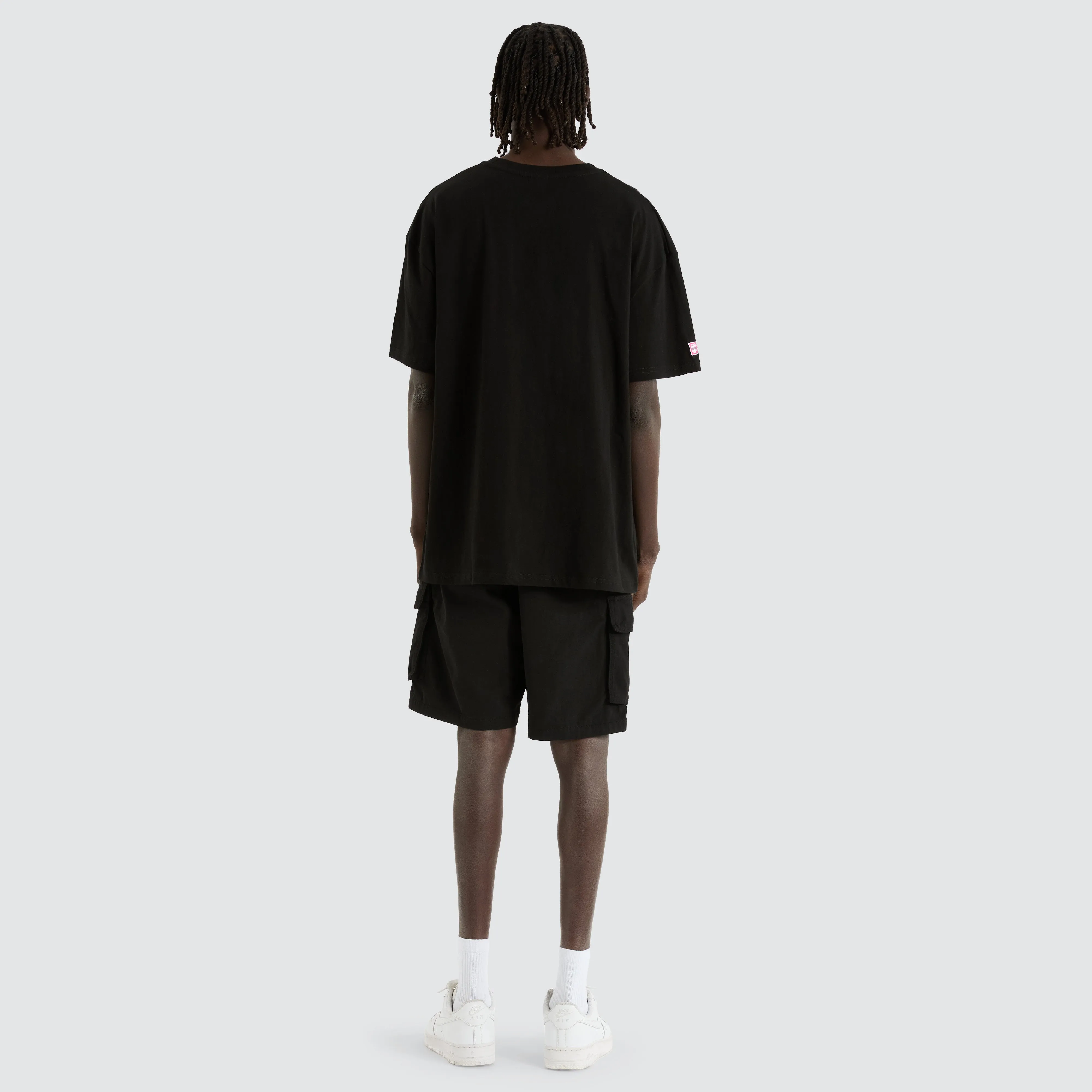 Atlantic Box Fit Tee Black