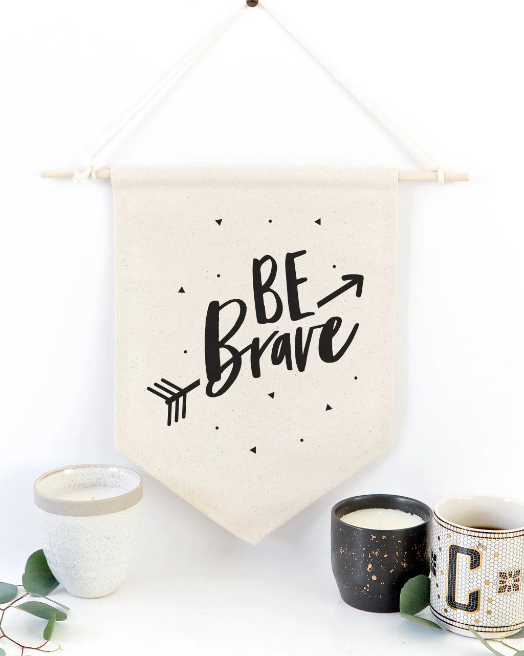 Be Brave Hanging Wall Banner