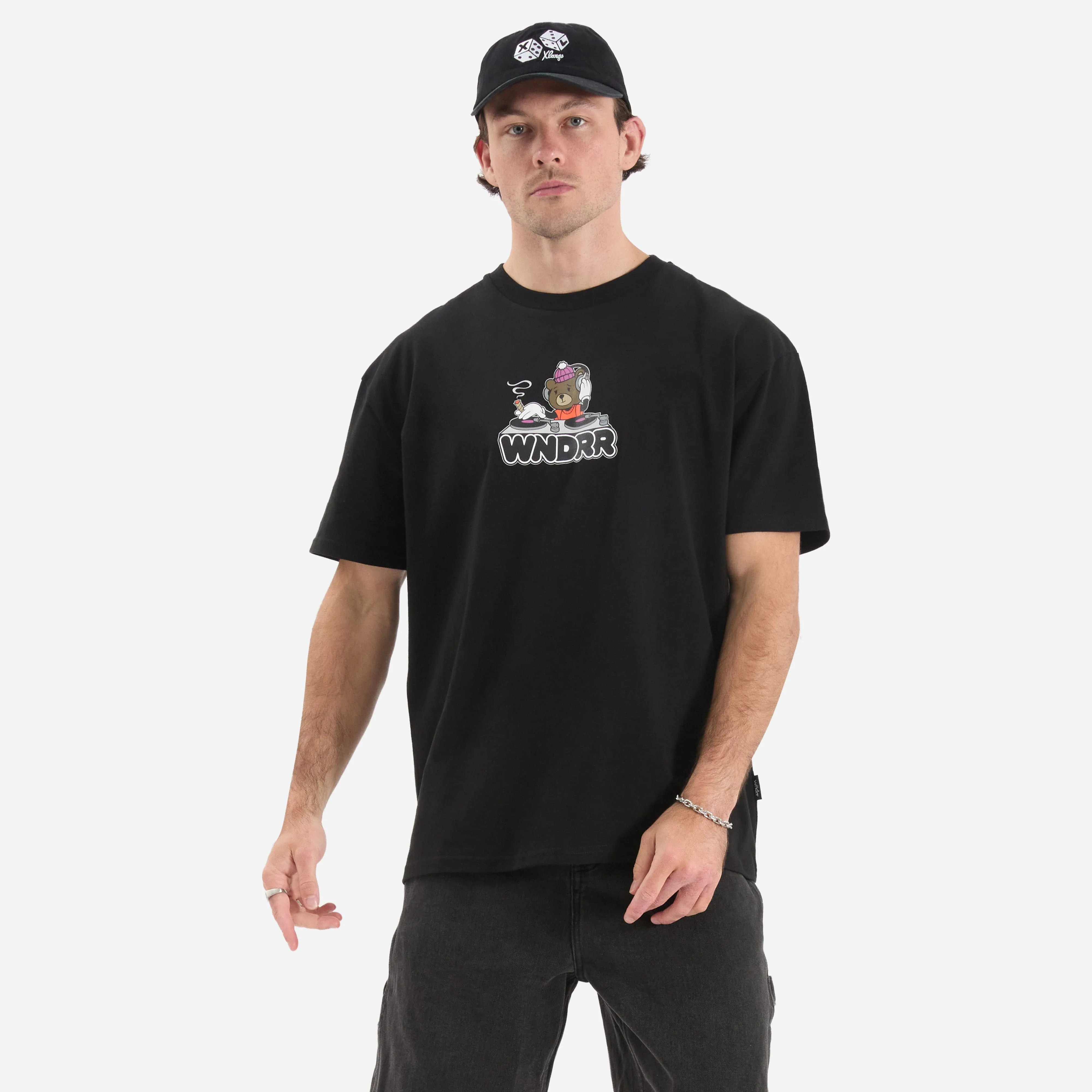 Beats Box Fit Tee Black
