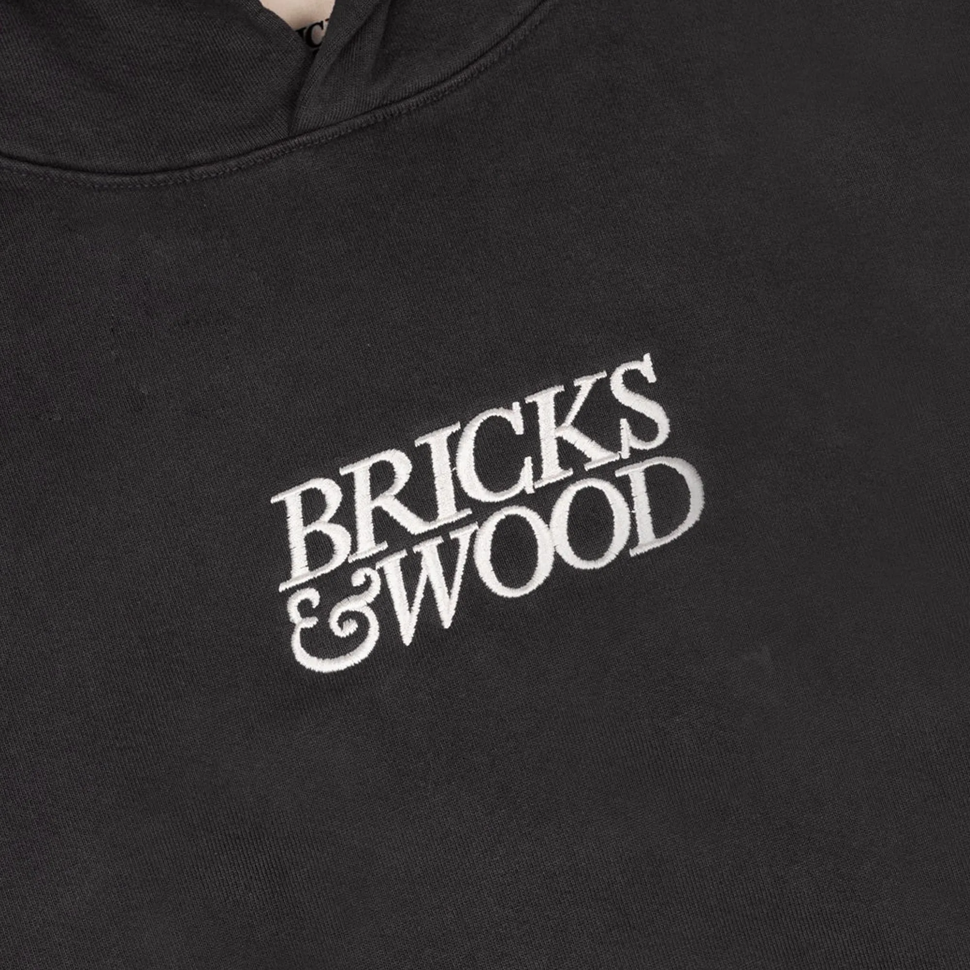 Bricks & Wood Mens Logo Hoodie