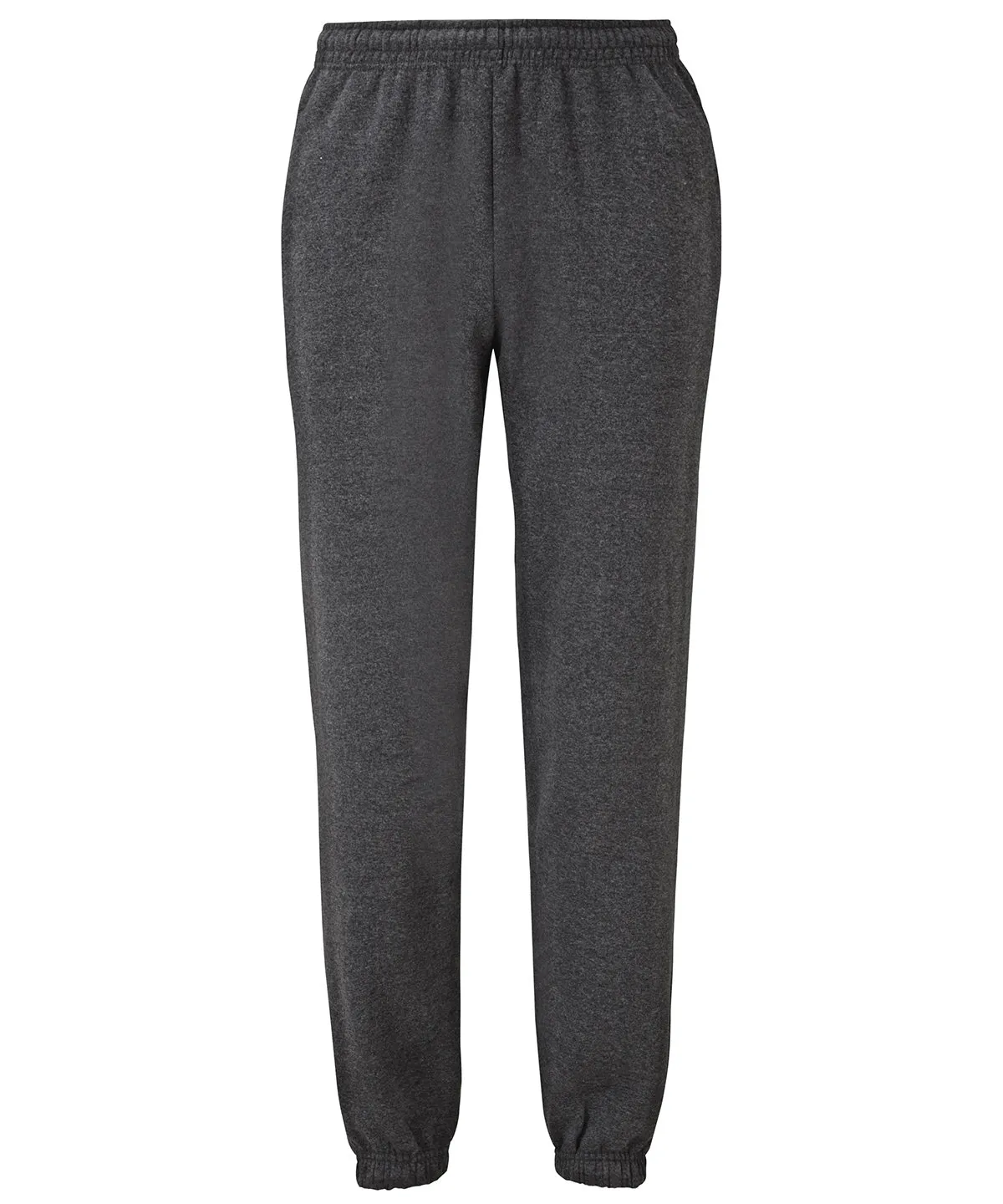 Classic 80/20 elasticated sweatpants | Dark Heather Grey