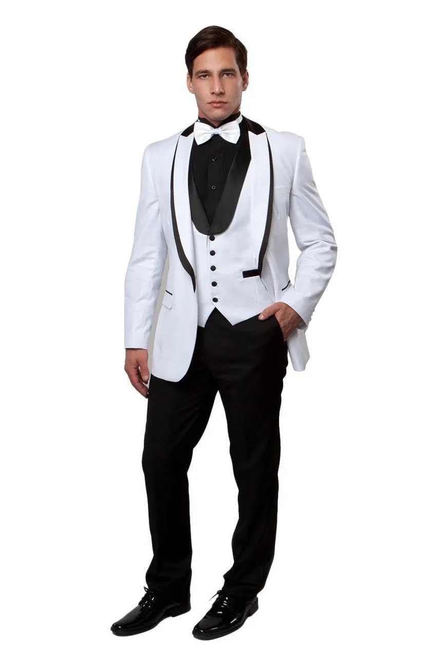 Classic Black & White Tuxedo - Monochrome Majesty