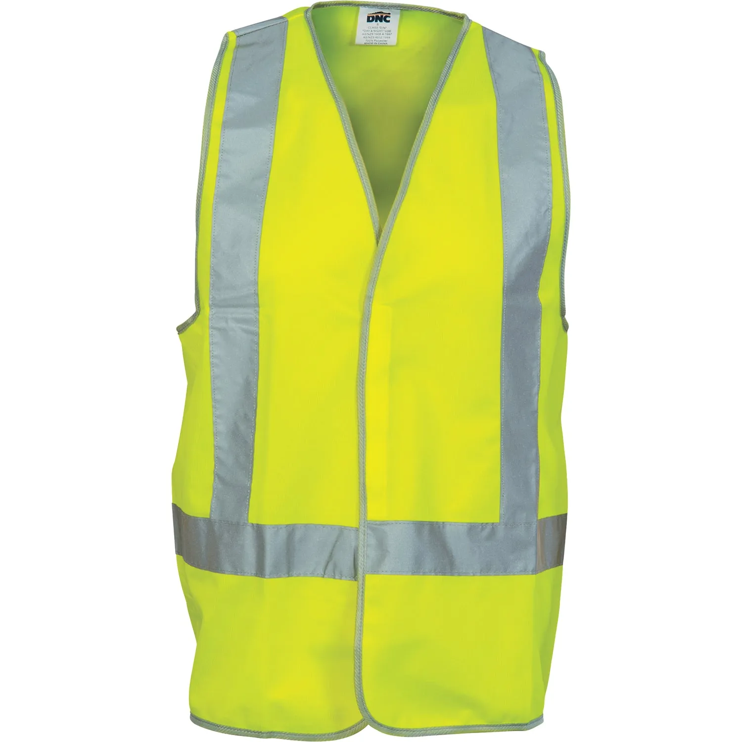 Day/Night Cross Back Safety Vests - 3805