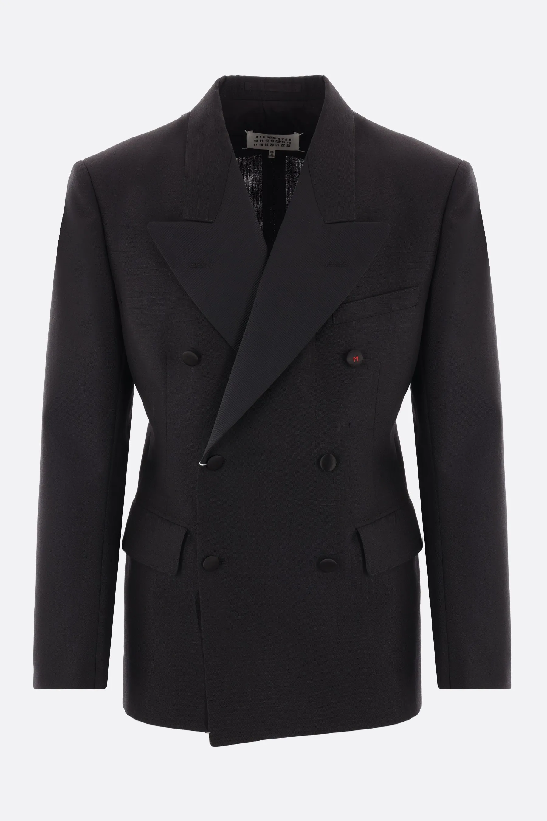Double-breasted Mohair Wool Jacket