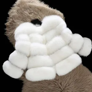 Elegant Faux Fur Jacket