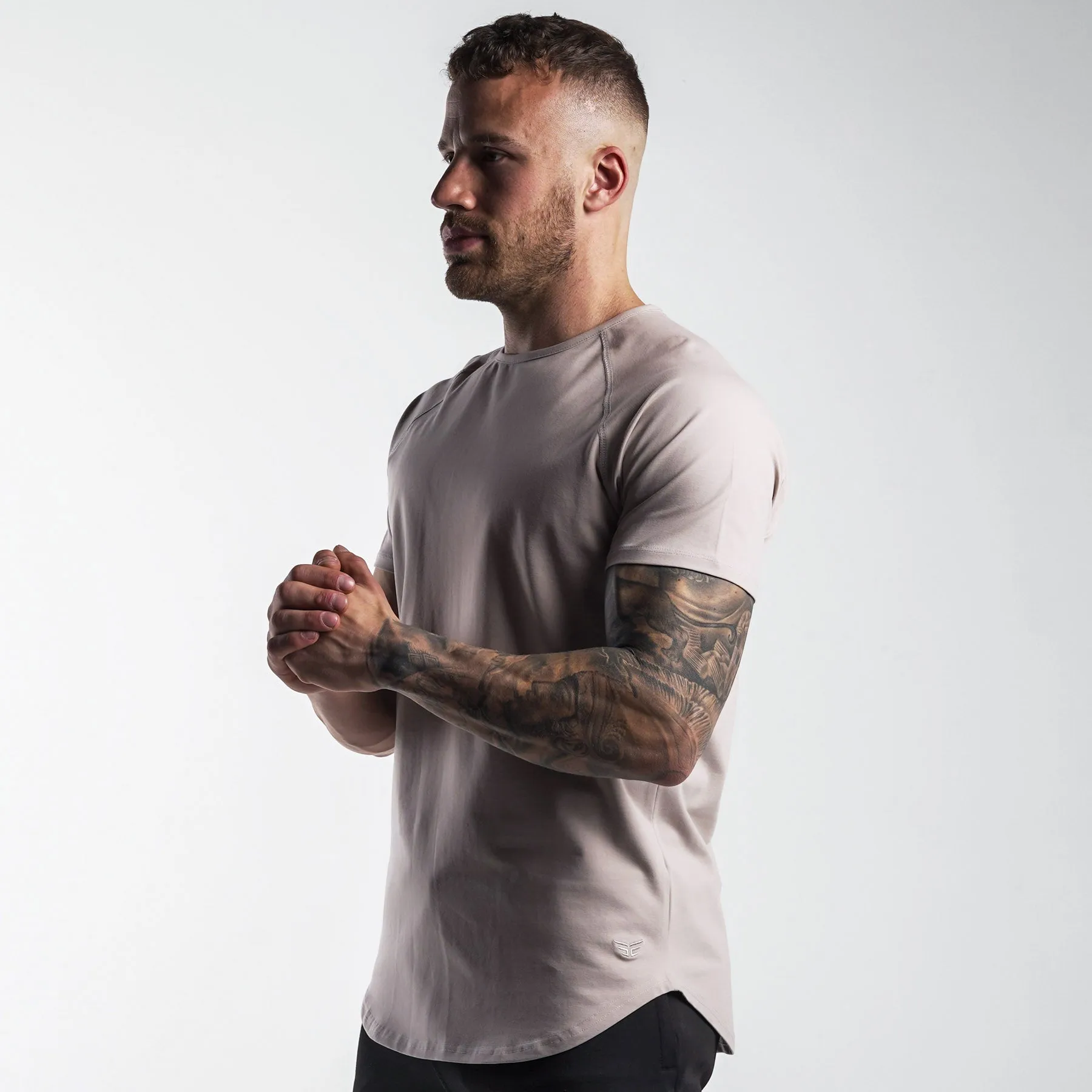 Essential Tee V2 - Concrete