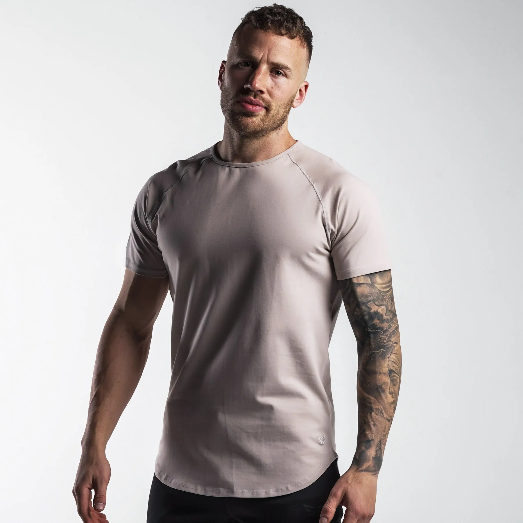 Essential Tee V2 - Concrete