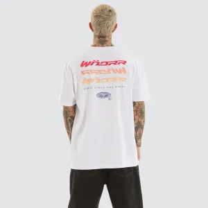 Exile Box Fit Tee White