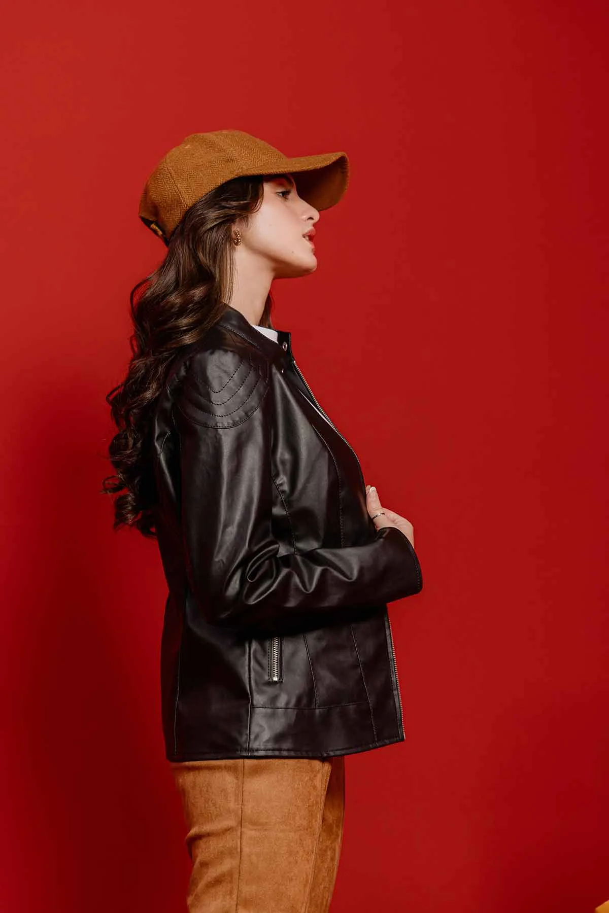 Flared Trouser For Women - Brown