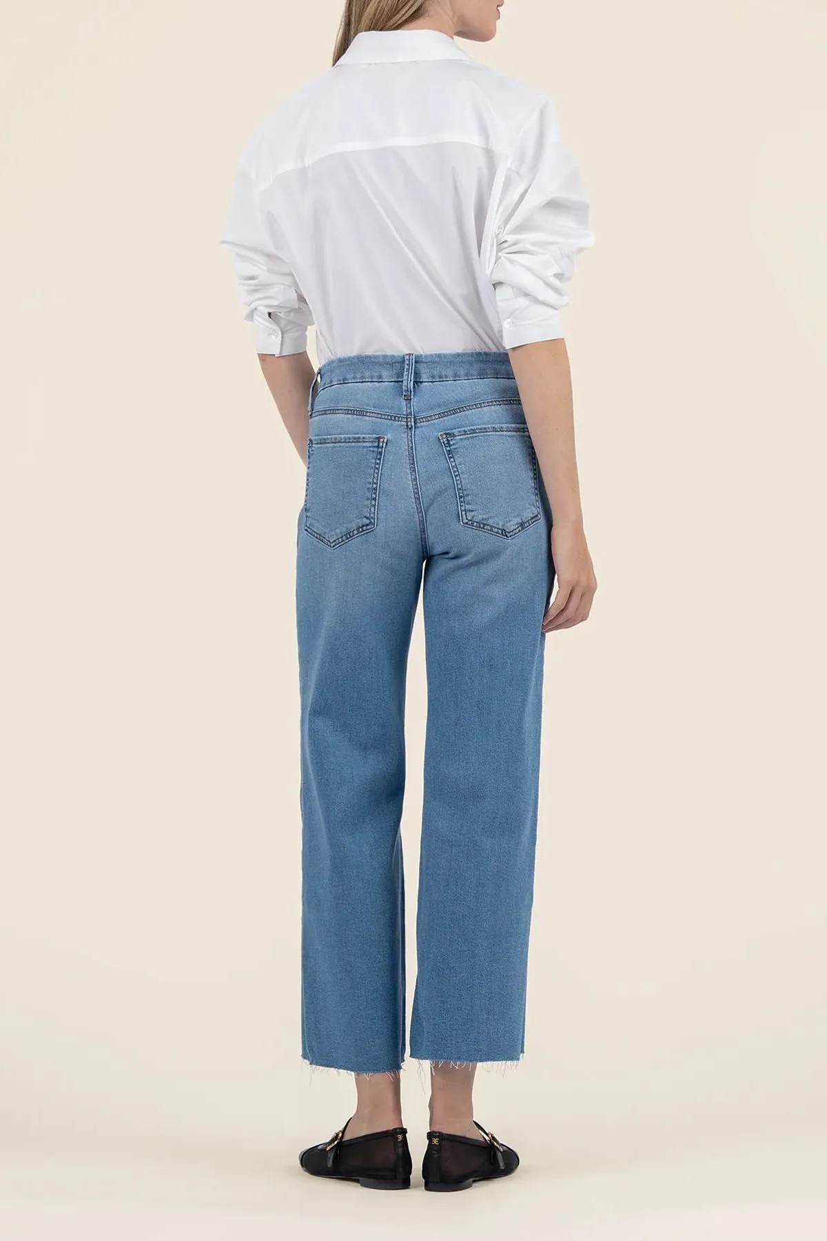 KUT: Meg High Rise Wide Leg- Deference