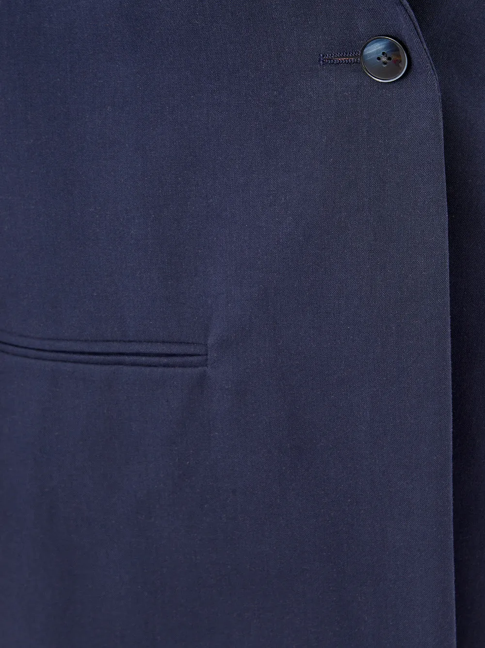 Lardini Elegant Blue Cotton Trench Jacket