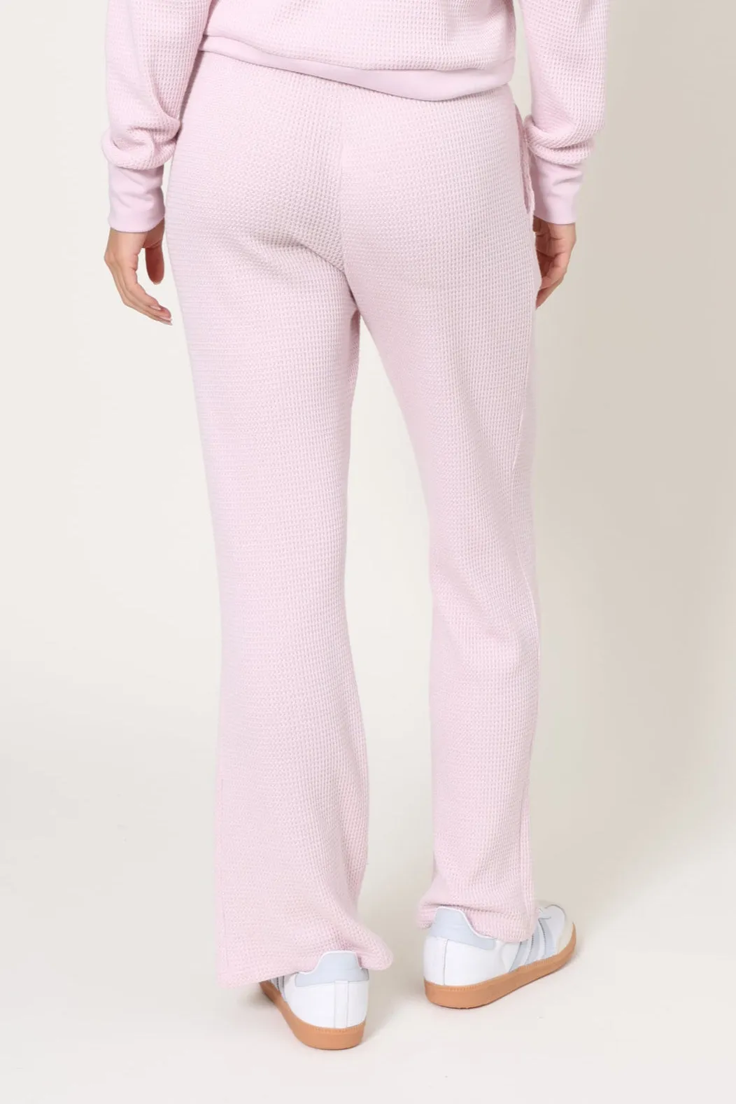 Lazy Day Waffle Wide Leg Pant