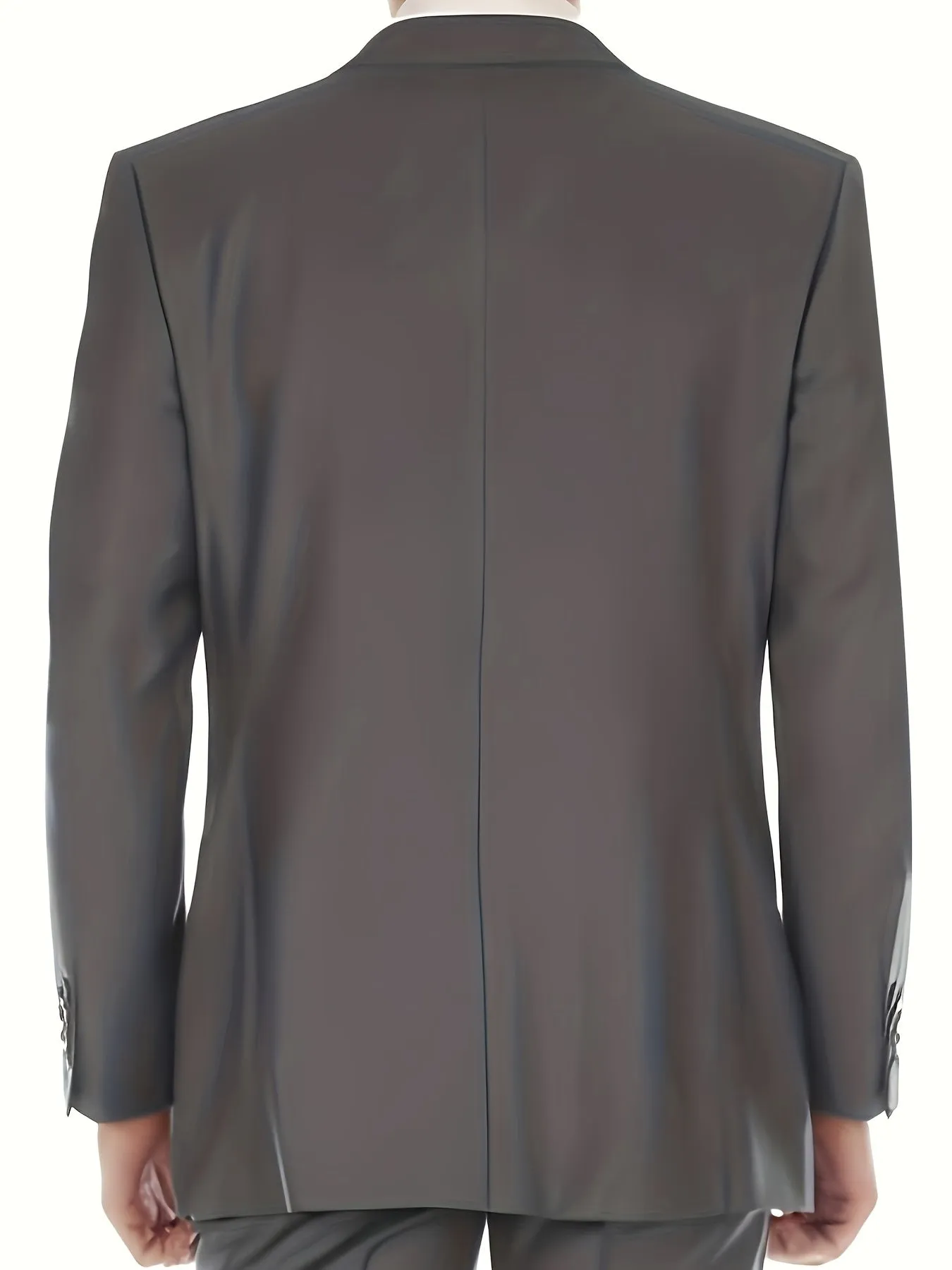 Mens Classic SlimFit Light Grey Blazer Timeless Elegance