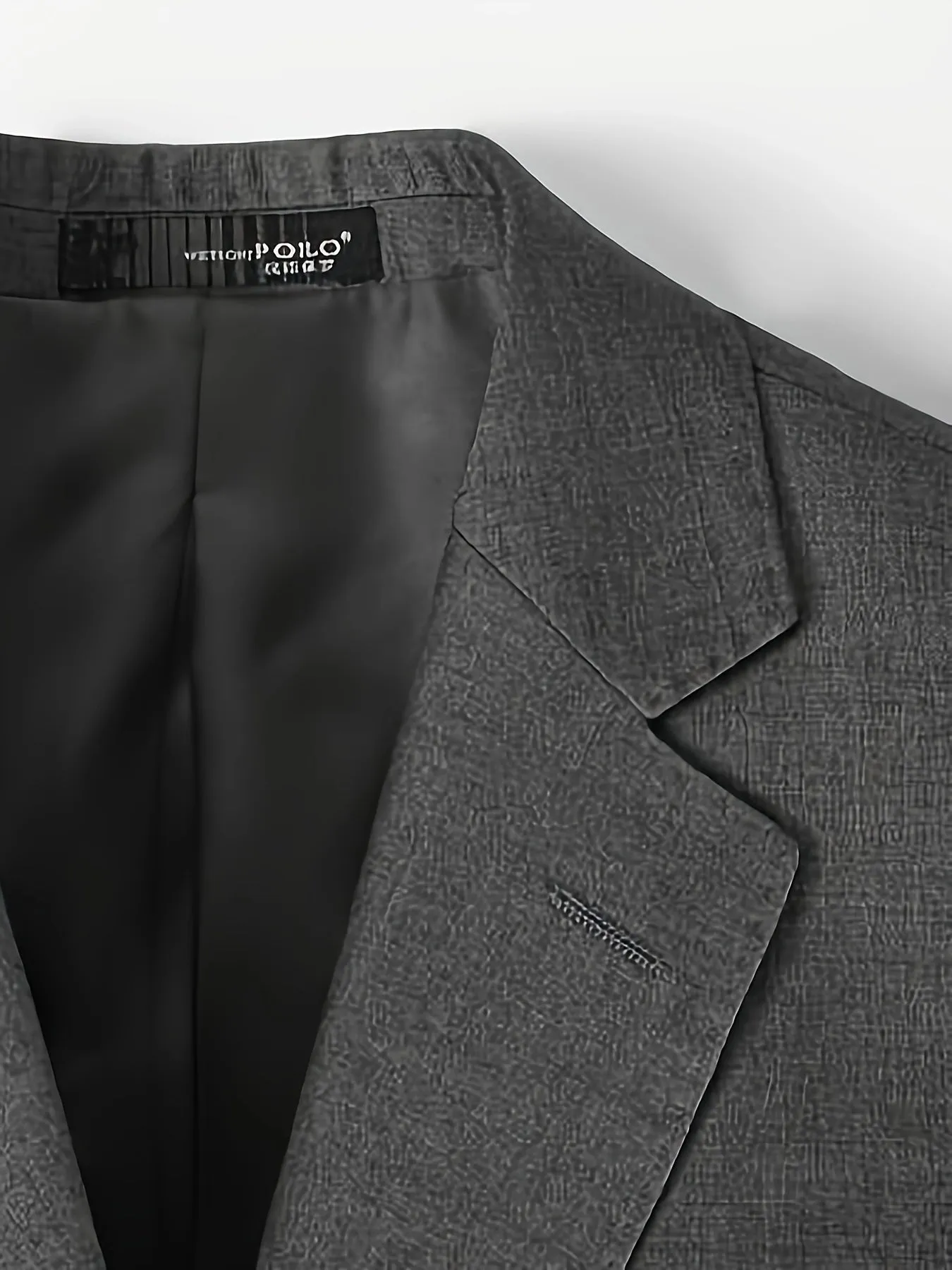 Mens Classic SlimFit Light Grey Blazer Timeless Elegance