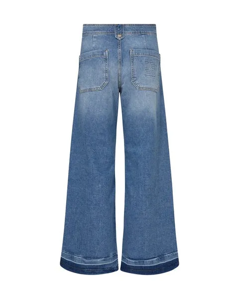 Mos Mosh Mid Wash Hermina Zack Jeans