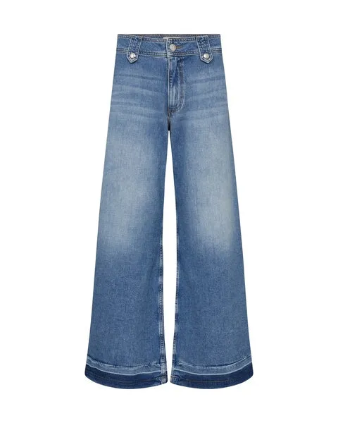 Mos Mosh Mid Wash Hermina Zack Jeans