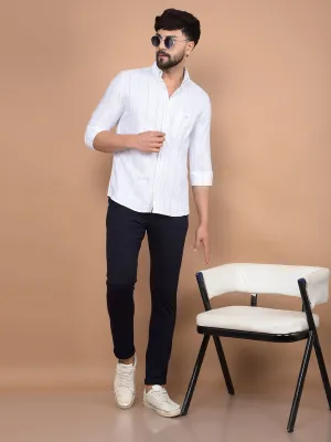Navy Blue Knitted Trousers