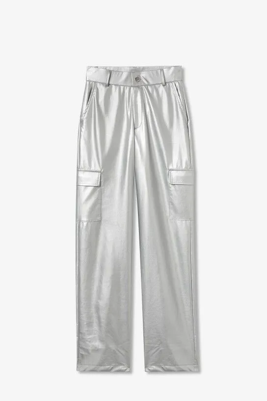 Oti metallic trousers