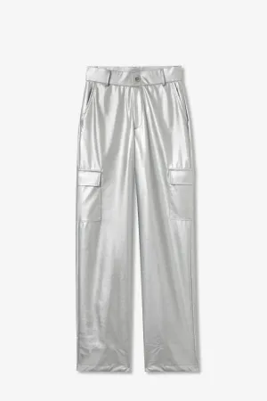 Oti metallic trousers