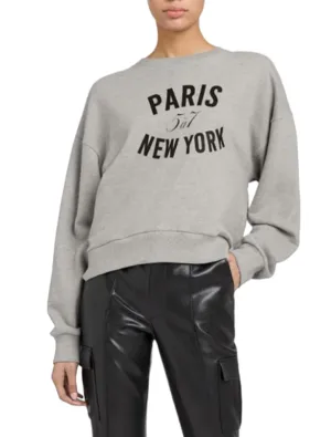 Paris New York Brandy Pullover - CINQ A SEPT