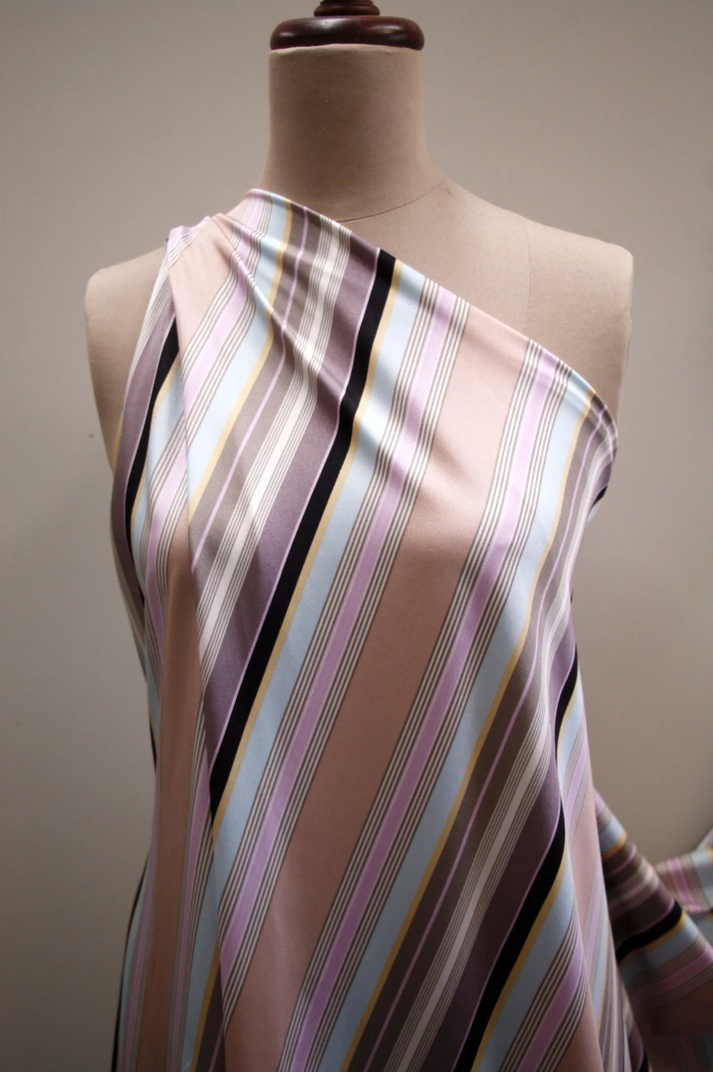 Pastel Candy Stripe  - Swimwear Fabric
