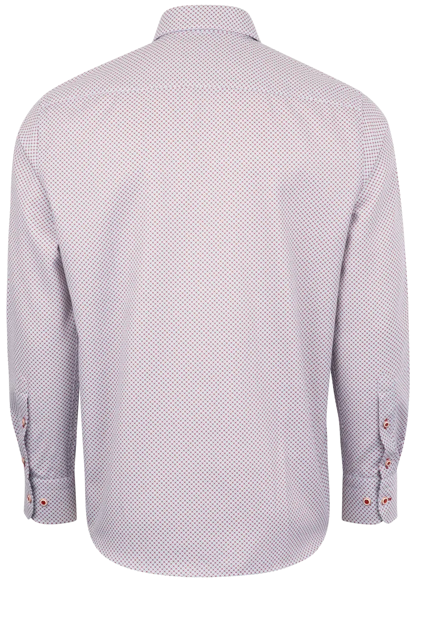 Pinto Ranch YY Collection Foulard Button-Front Shirt - Red