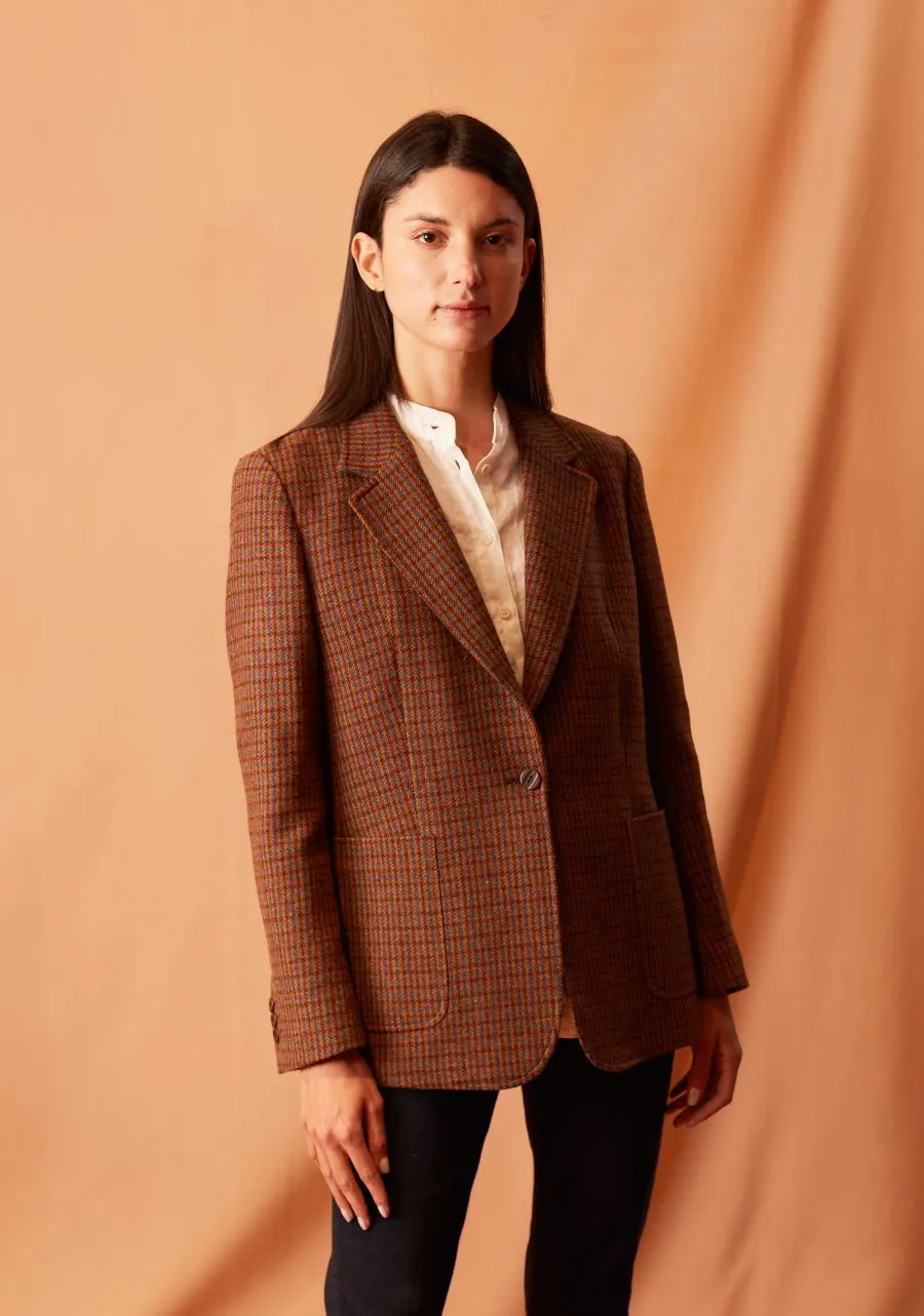 Poet Structured Blazer Gallineto Brown