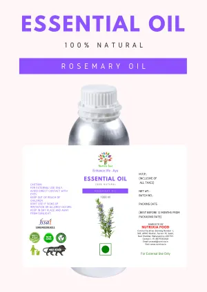 Rosemary Oil - 1 Liter