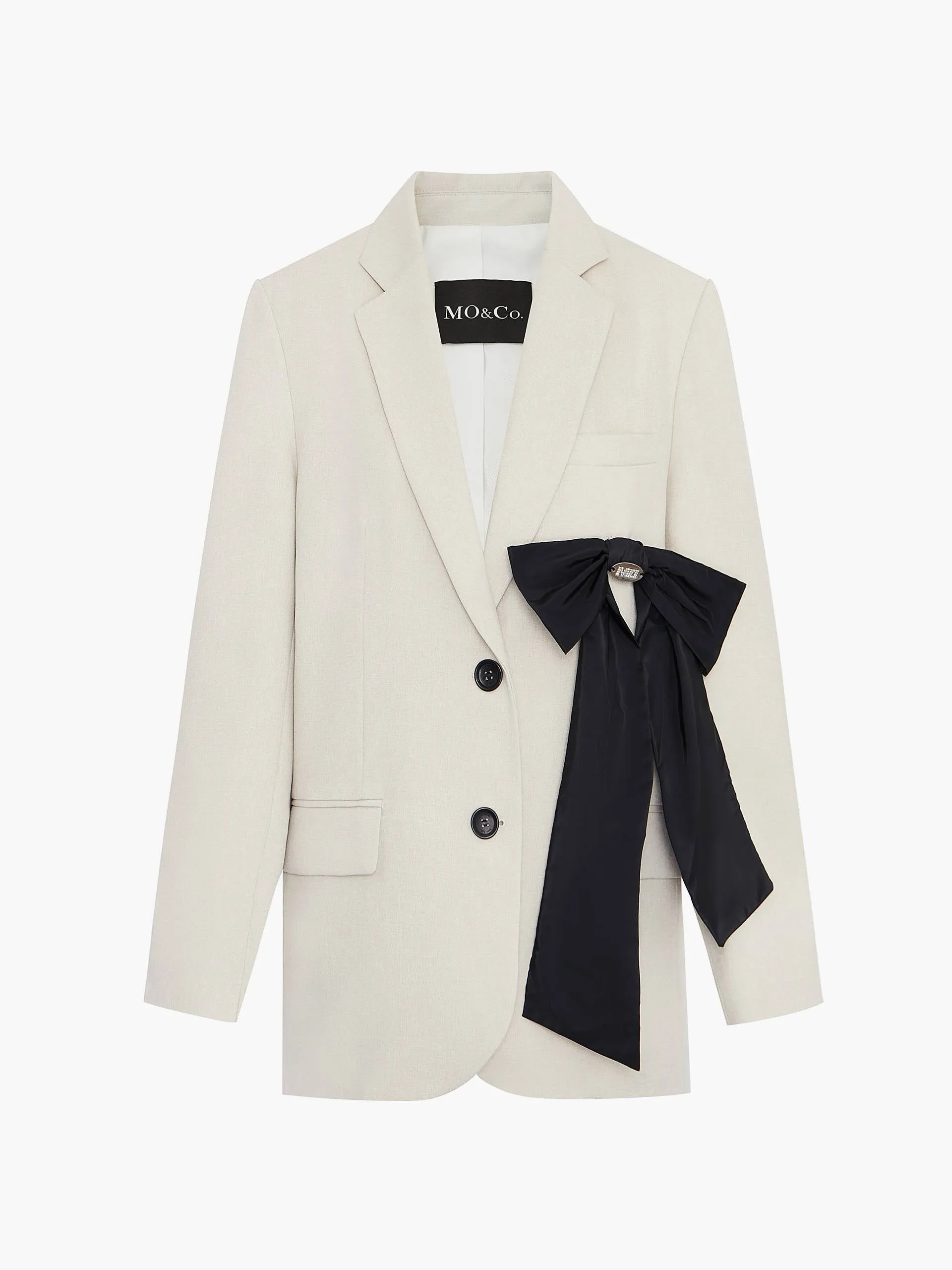 Solid Shawl Collar Blazer