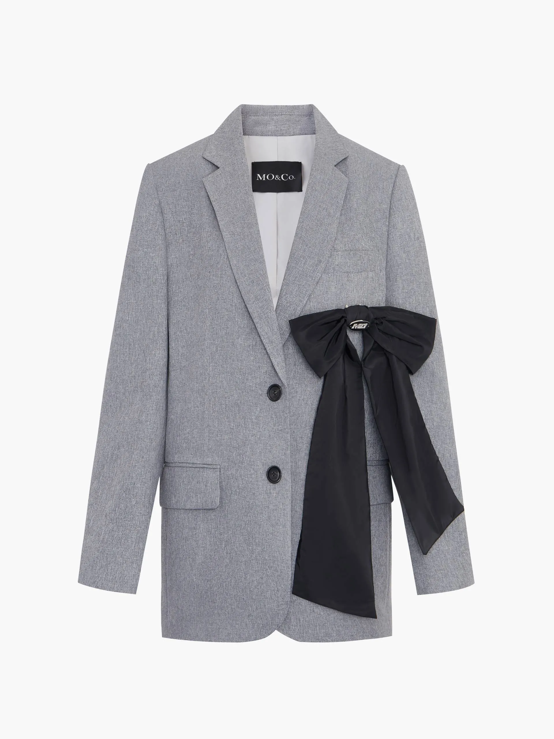 Solid Shawl Collar Blazer