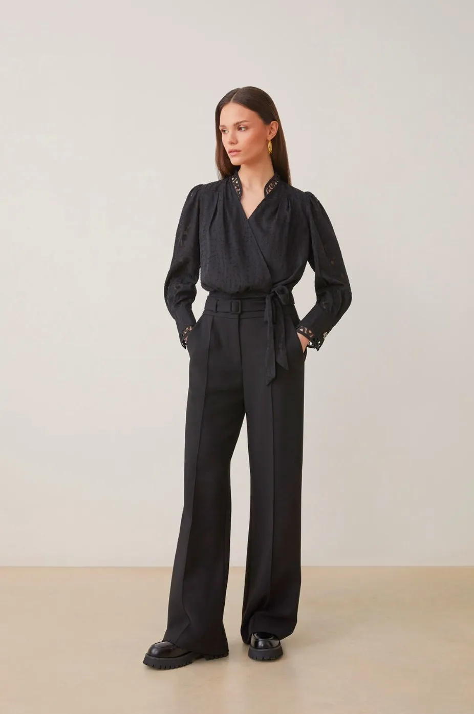 Suncoo - Jicky Pants in Noir