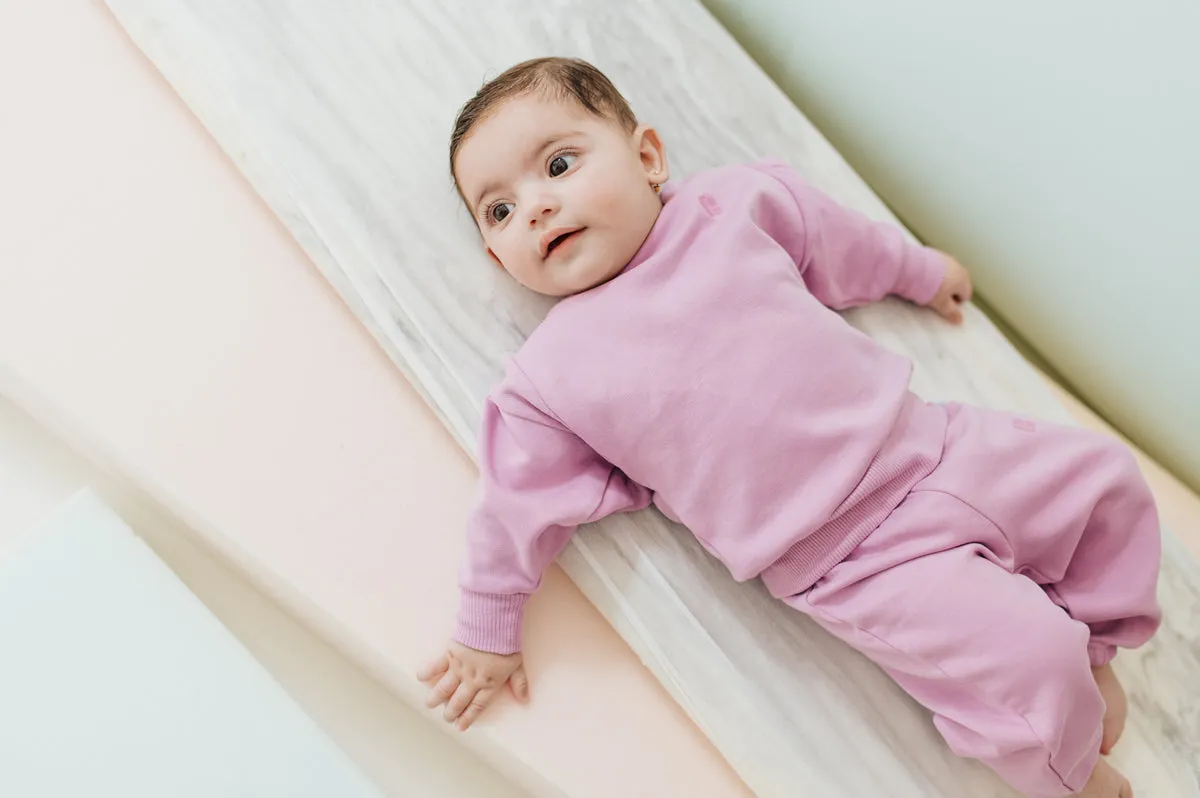 sweatpants - soft violet