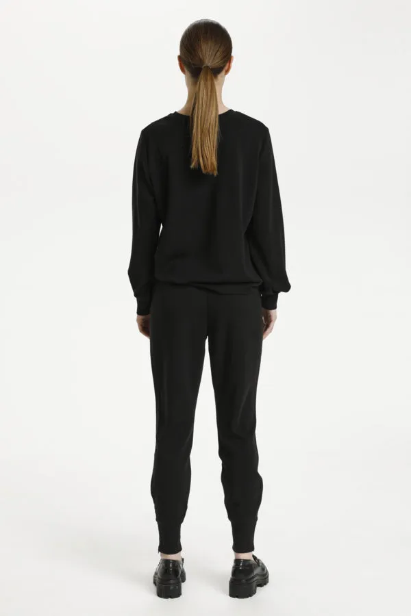 THE SWEAT BLOUSE BLACK