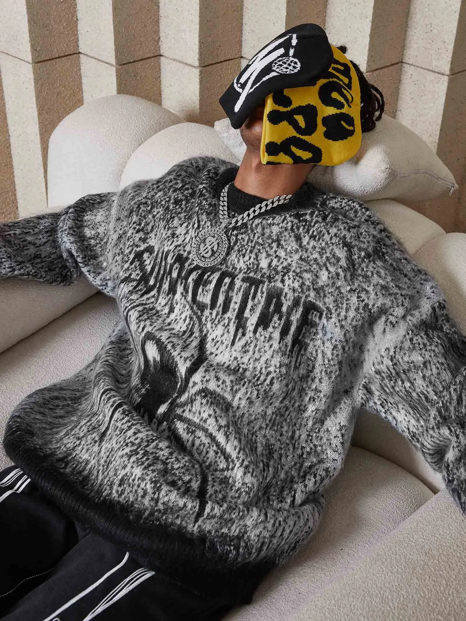 Thesupermade Oversized Spider Sweater - 1835