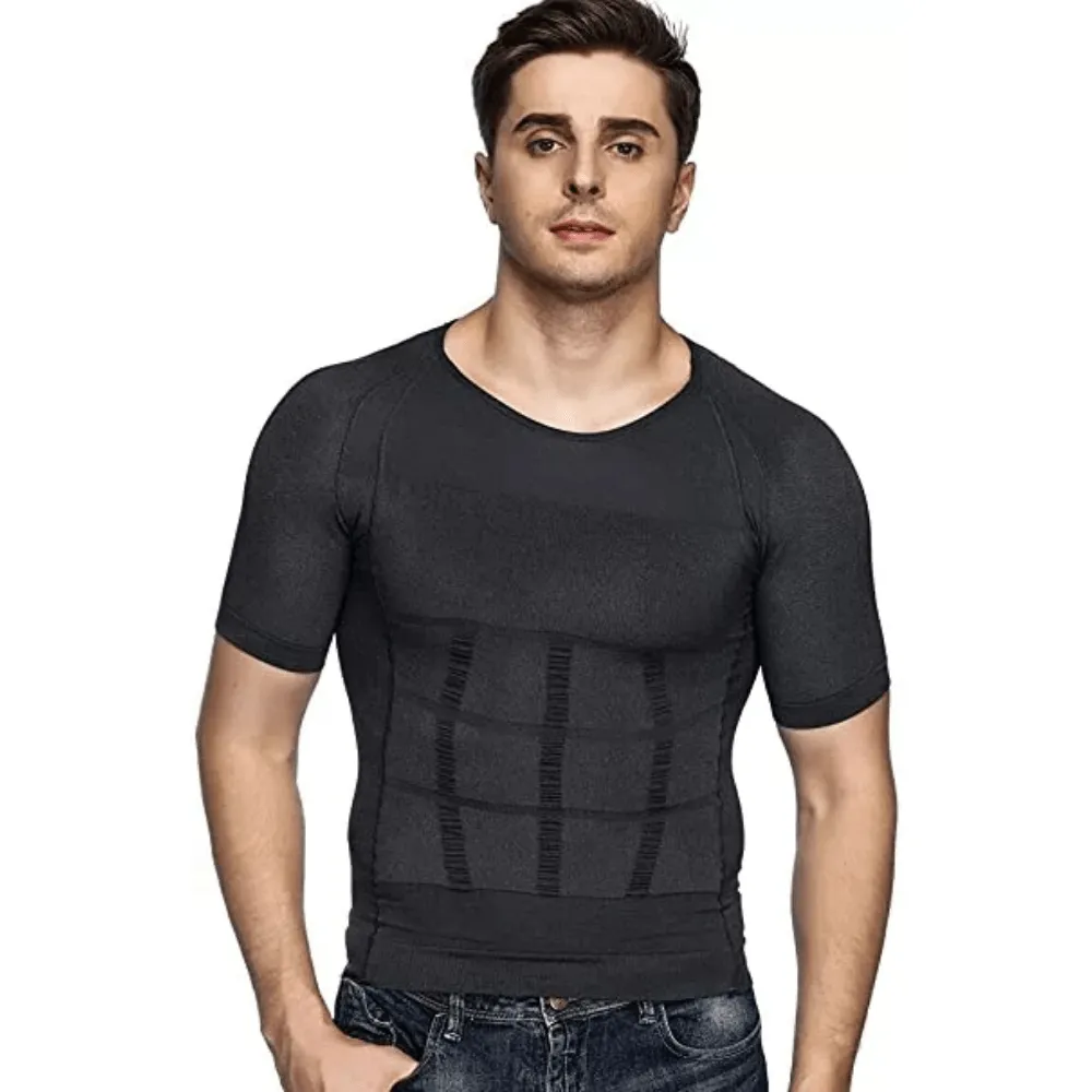Tummy Vest Body Shaper – Premium Slim Fit Undershirt for Men