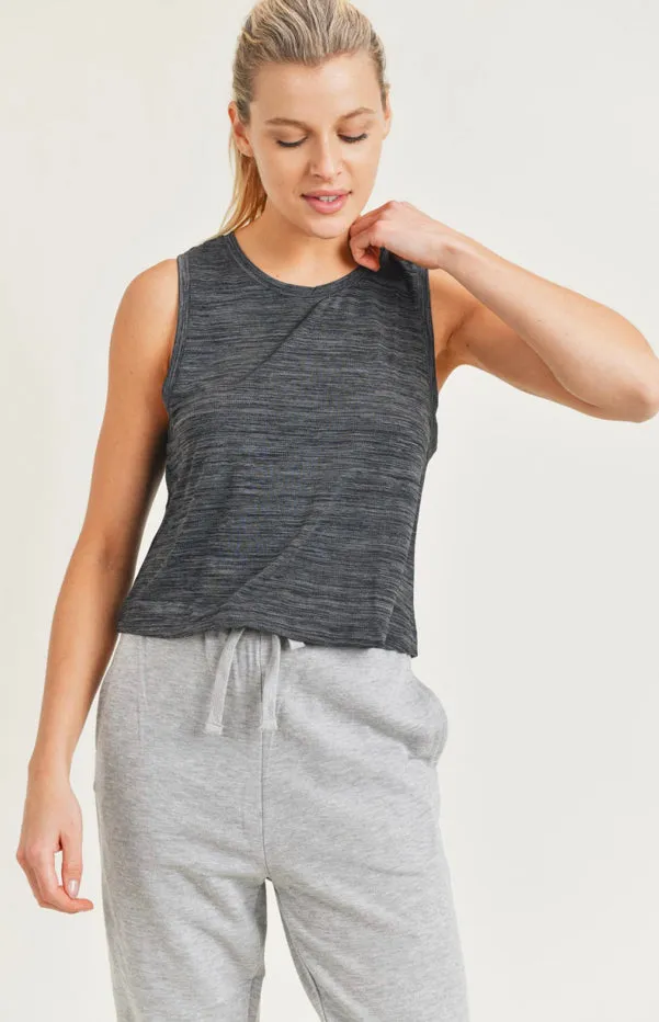 Two-Tone Essential Racerback Tank