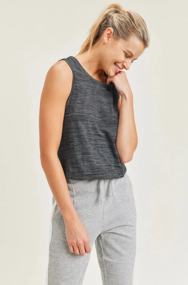 Two-Tone Essential Racerback Tank
