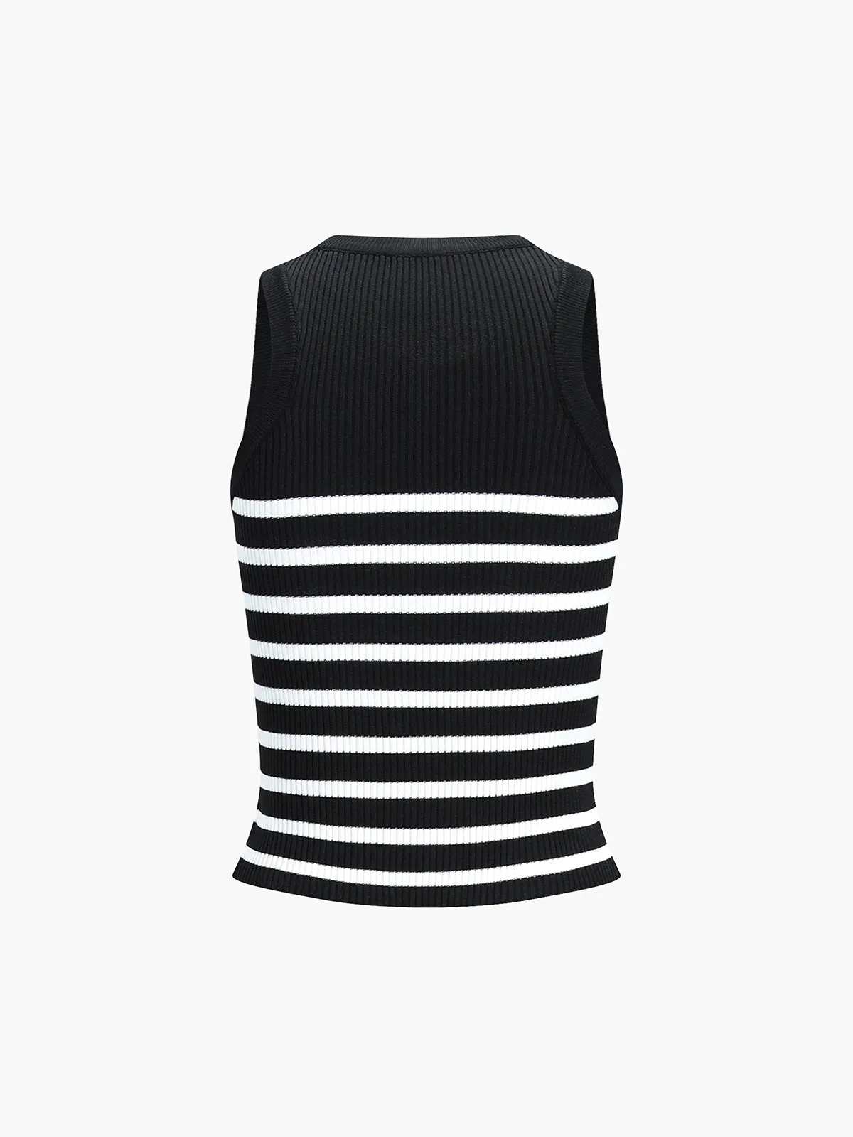 Utility Stripe Graceful Sweater Vest