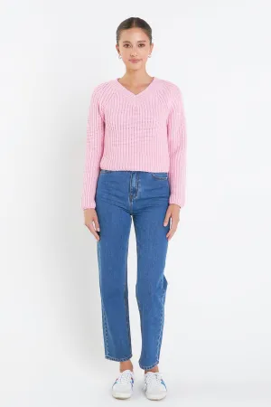 V-neck Knit Sweater V-neck Knit Sweater