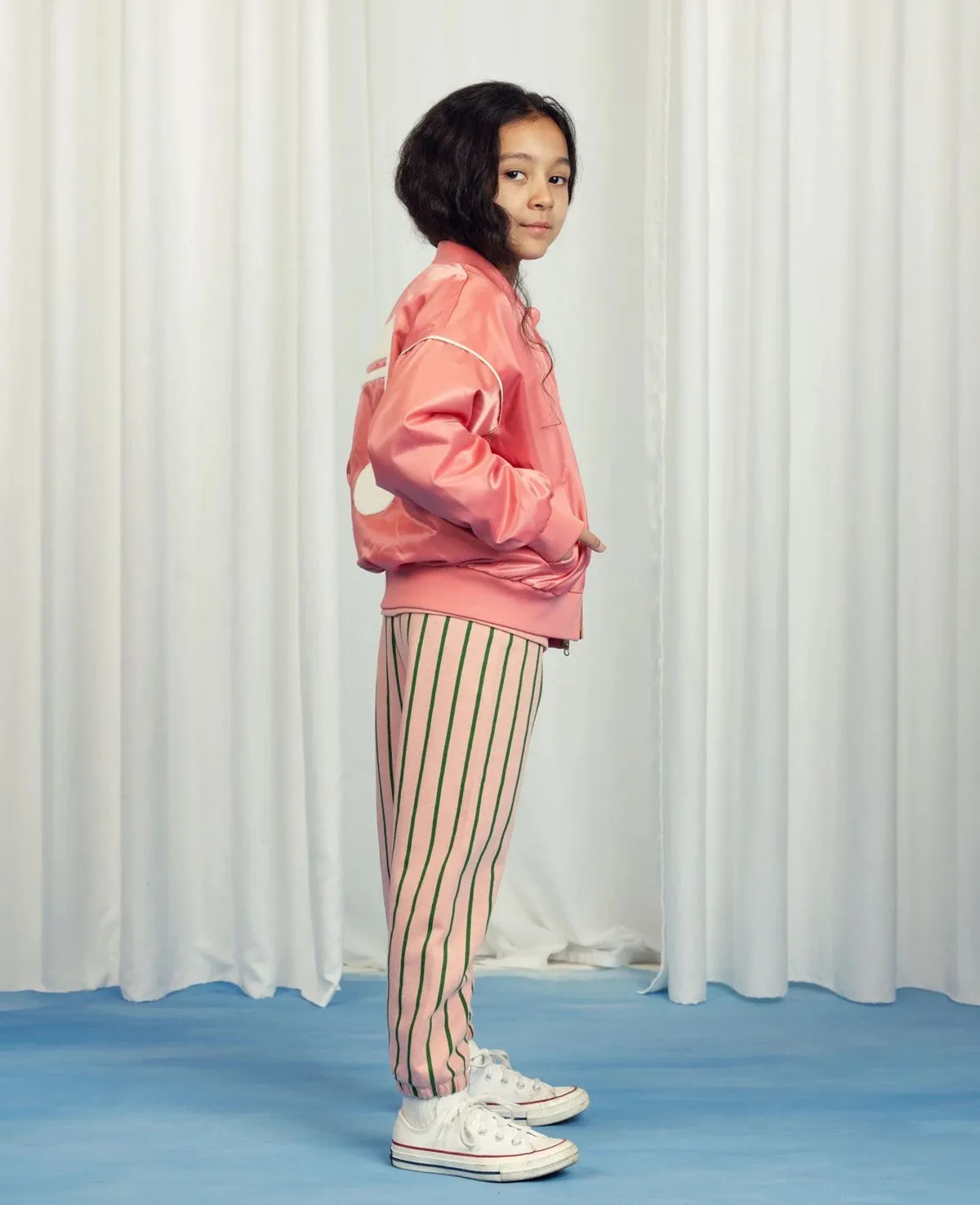 Vertical Stripe Sweatpants