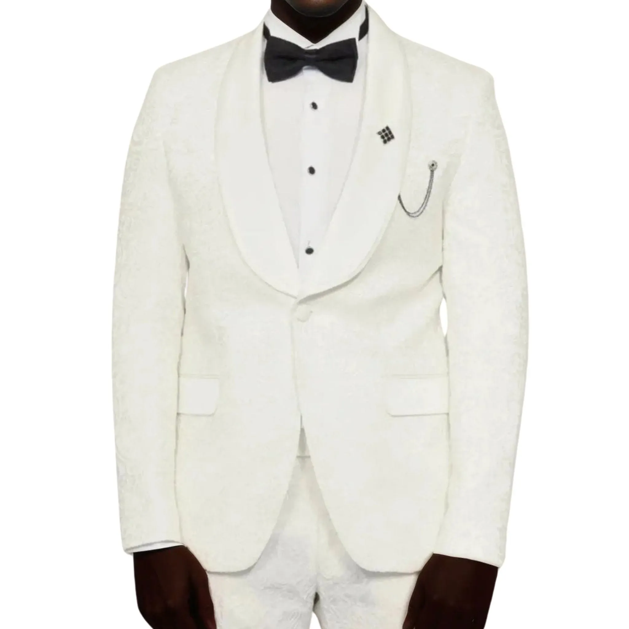 White European Prom Tuxedo with Shawl Lapel – 2025 Luxury Edition
