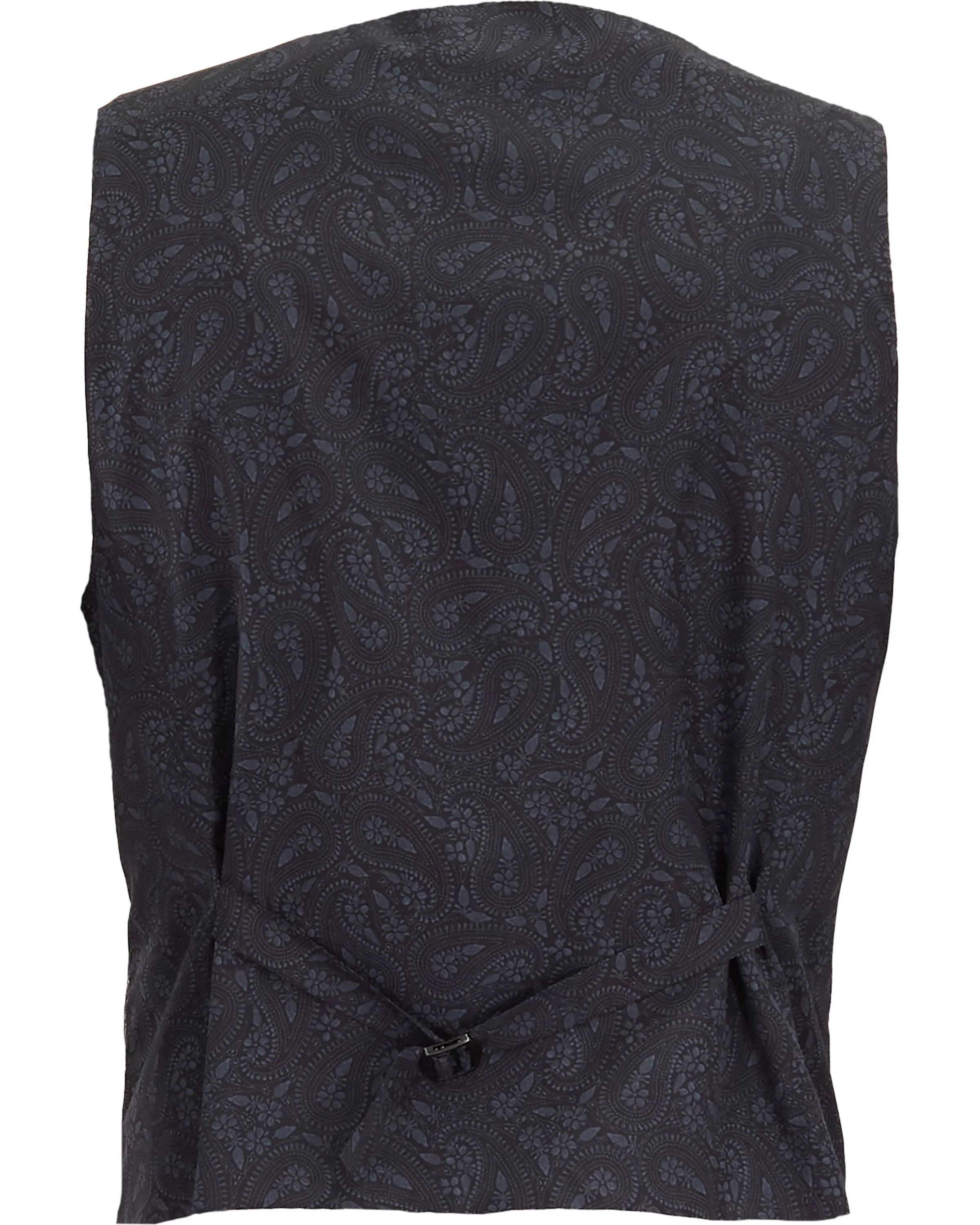 WILBUR  TRIBUNE PAISLEY WAISTCOAT VEST - GREY