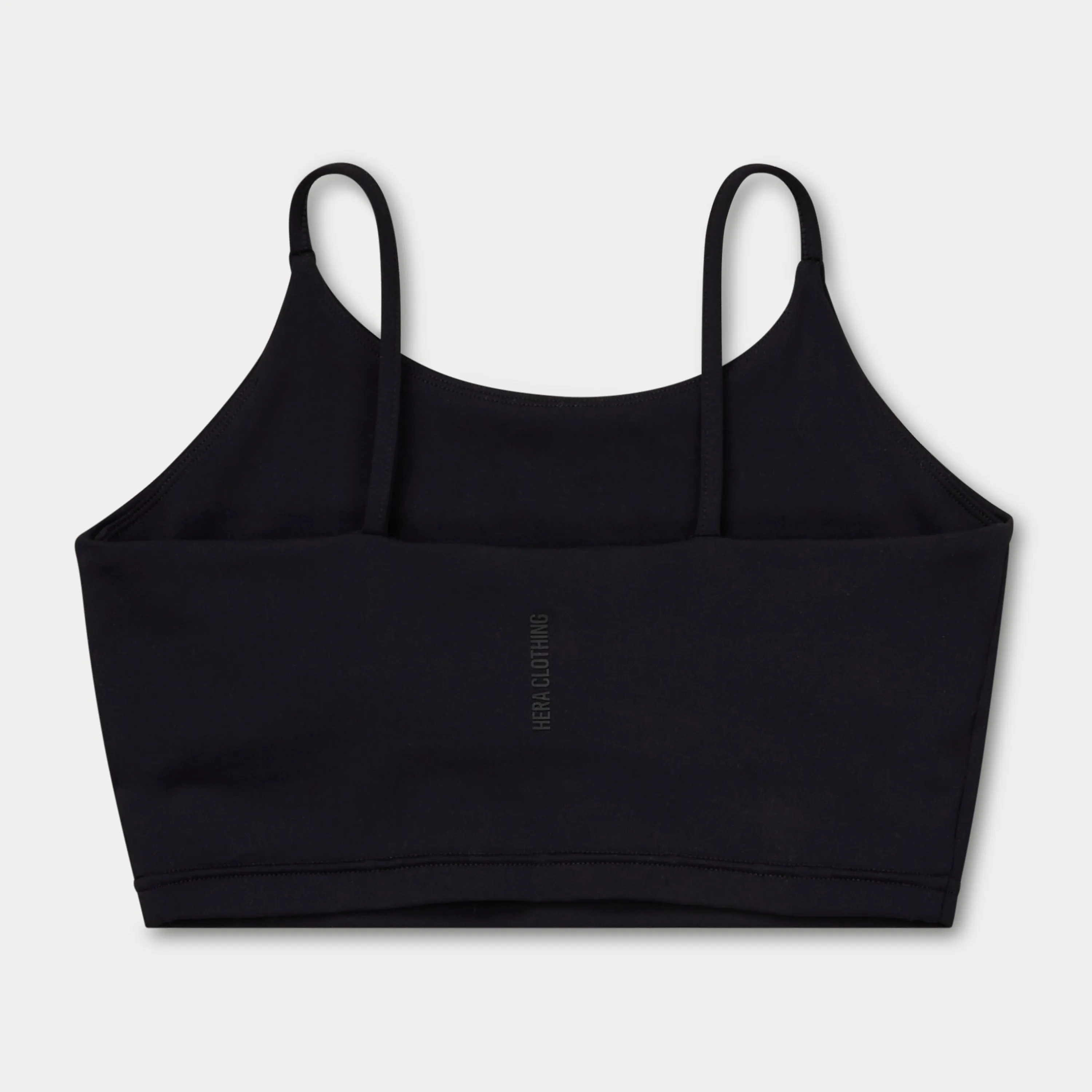 Womens Essential Crop Top - Black