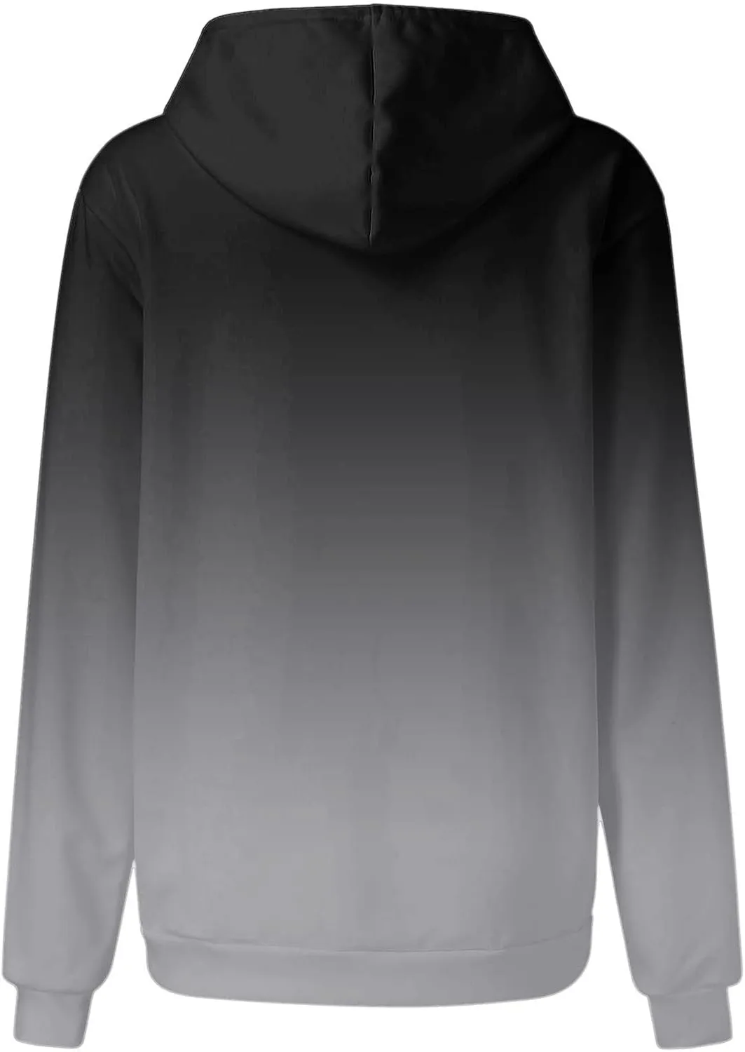 Womens Sweatshirts Fall 2023, Women's Fashion Loose Casual Daily Long Sleeve Gradient Patchwork Sweatshirts